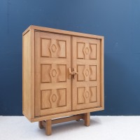 Midcentury  cabinet by GUILLERME and CHAMBRON