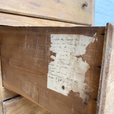 Wooden haberdashery cabinet 9 drawers