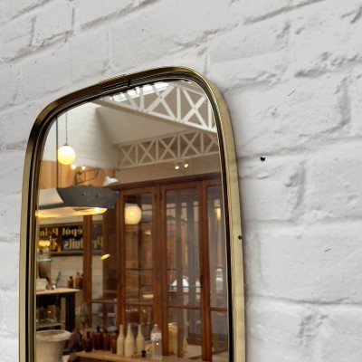 Asymmetric mirror design 50 style Gio Ponti