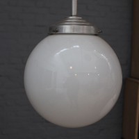 Series of opaline lamps 60s
