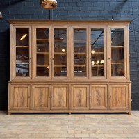 Large French Oak Library 1900
