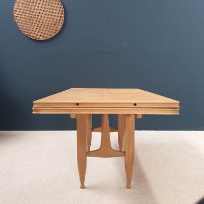 GUILLERME et CHAMBRON french dining table  c. 1950