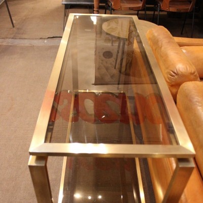 Gold metal console 1970