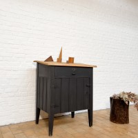 Wooden workshop desk