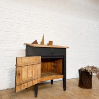 Wooden workshop desk