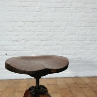 Oak workshop stool c.1930