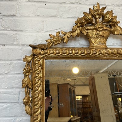 Old mirror from the 18 th century