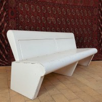 Design metal bench 1970