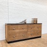 Oak wokshop cabinet 4 drawers c.1930