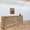 Large counter shop wooden