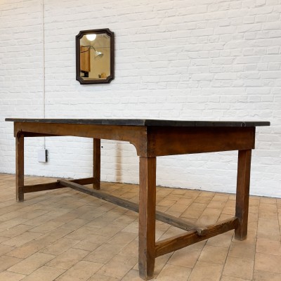 Oak workshop table