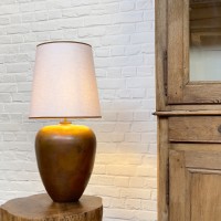 Lampe à poser en cuivre 1970