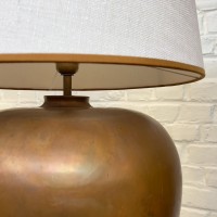 Lamp from the 70s in copper