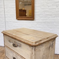 Ancienne commode 3 tiroirs en bois