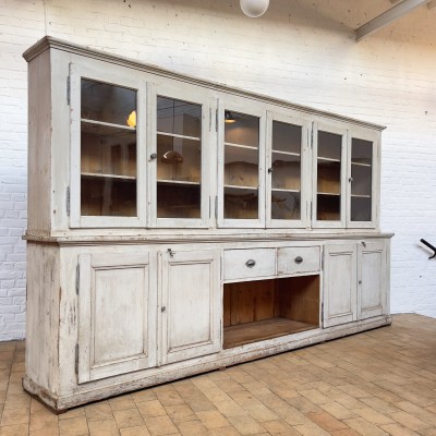 Large wooden grocery cabinet 1930