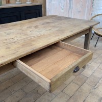 Ancienne table de ferme en bois début XXème