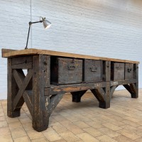 Workbench with braces early 20th