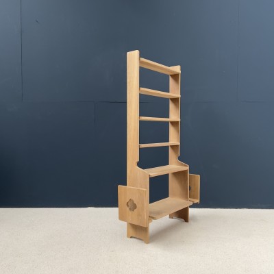 GUILLERME et CHAMBRON french bookcase in solid oak