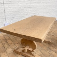 Oak monastery table from the early 20th century