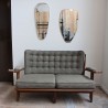 Armchairs and sofa Guillerme and Chambron