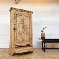 Late 19th century wooden wardrobe