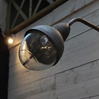 Old industrial wall lamp 1950 - Holophane