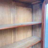 Pair of early 20th century mahogany bookcases
