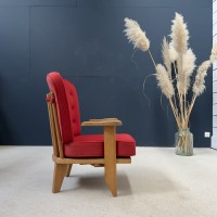 GUILLERME et CHAMBRON french Mid-Century armchair
