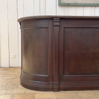 Ancien comptoir en bois des années 30