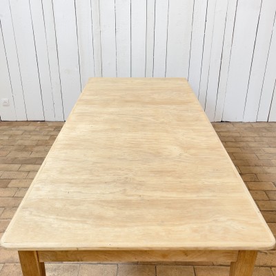 Large wooden workshop table, 1930