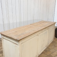 Early 20th century French counter shop with drawers