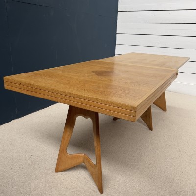 GUILLERME et CHAMBRON  french dining table Fanette  c. 1960