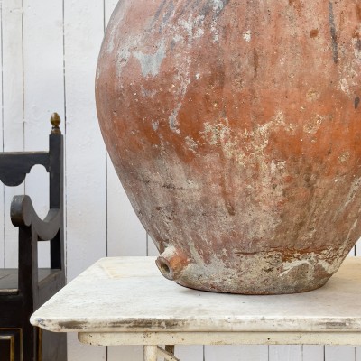 Early 20th century french terracotta jar