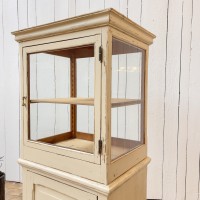 French wooden showcase