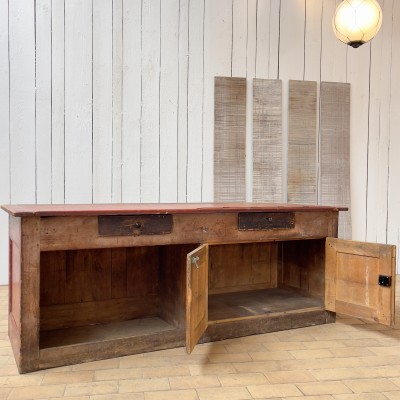 Former French tailor's counter c.1900