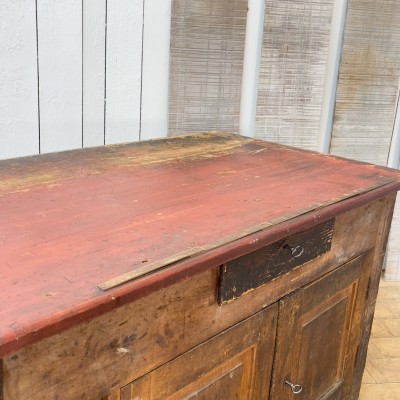 Former French tailor's counter c.1900