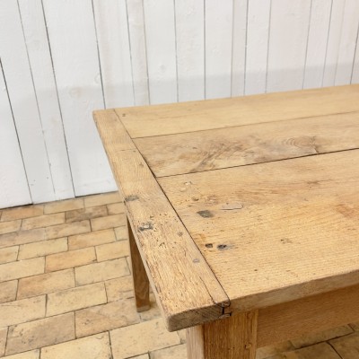 Ancienne table de ferme en chêne