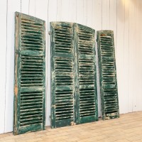 Set of wooden shutters, 1950