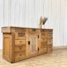 Early 20th century  wooden counter shop