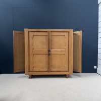 GUILLERME et CHAMBRON mid-century french cabinet