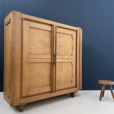 GUILLERME et CHAMBRON mid-century french cabinet