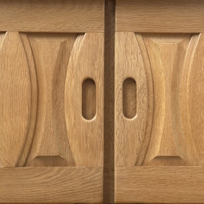 GUILLERME et CHAMBRON oak  design sideboard