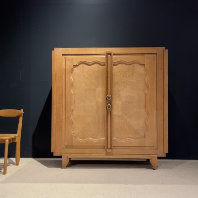GUILLERME and CHAMBRON oak cabinet  c.1950