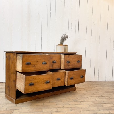 Wooden workshop furniture 6 drawers