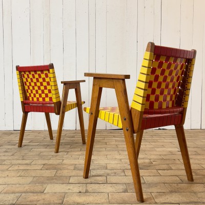Pair of armchairs design 1950