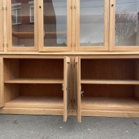 Rare oak bookcase 20 twentieth doors