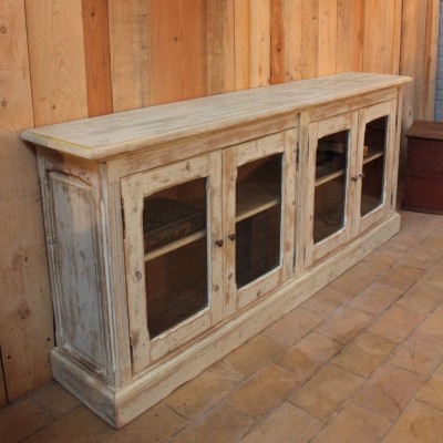 Ancien meuble de commerce en bois