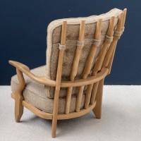 Paire de fauteuils de GUILLERME et CHAMBRON C.1950