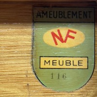 Midcentury french oak sideboard