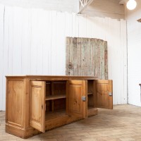 Wooden sideboard early 20th century